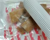 マンゴーレアチーズケーキ　グルテンフリー作り方3写真