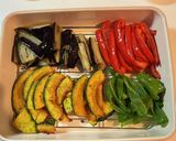 夏野菜つけ素麺作り方1写真
