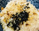 玉かけごはん●甜麺醤と韓国海苔の麦ごはん作り方1写真