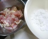 簡単！竜田揚げ☆にんにく醤油だれ作り方1写真