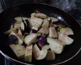 なすと豚肉のクミンいため作り方3写真