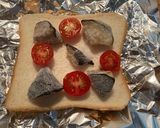 なすといえばコレ!なすとトマトのトースト作り方2写真