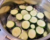 ＊ズッキーニと豆腐のみそ汁＊作り方1写真