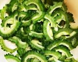 レンジで時短#ゴーヤの胡麻酢和え作り方3写真