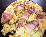 ふわふわ☆あまーい！キャベツのお好み焼き作り方6写真