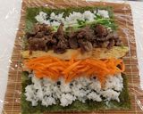 野菜たっぷり韓国風のり巻き作り方7写真