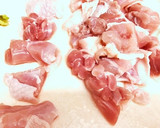 鶏もも肉と青梗菜のオイスターソース炒め作り方1写真
