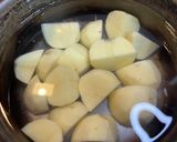 フレッシュバジルソースで食べるこふきいも作り方4写真