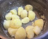 フレッシュバジルソースで食べるこふきいも作り方7写真