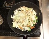 豚小間と野菜の味噌塩麹炒め作り方5写真