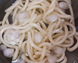 からしマヨつゆで冷やし豚しゃぶうどん作り方6写真