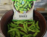 ヨウサマの減塩枝豆のペペロンチーノ作り方1写真