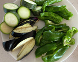 夏野菜　簡単　ナスの煮浸し　作り方1写真