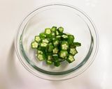 ☆簡単！☆オクラと長芋のコチュジャン和え作り方1写真