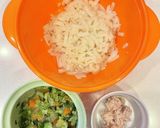 離乳食後期★レンジで簡単手づかみうどん作り方1写真