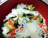 さつまいもの葉っぱきんぴら作り方8写真