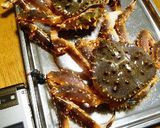 タッパーで作るカニ味噌入りカニの押し寿司作り方2写真