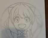 スパイファミリー　アーニャキャラケーキ作り方9写真