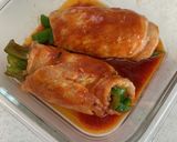 ピーマンのオイケチャ豚肉焼き作り方2写真