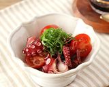 たことトマトのさっぱり薬味和え作り方8写真