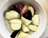 茄子椎茸シーフードトマトパスタ味八宝菜風作り方6写真