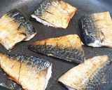 焼き塩サバの【トマトバジルソース添え】作り方4写真