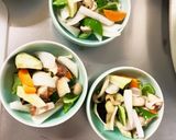 レンジ肉無豆腐簡単ざるラーメン味野菜炒め作り方12写真