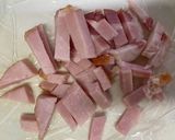 丸ごとレタスと厚切りハムのコンソメスープ作り方3写真