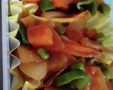 一歳半★タラと野菜のケチャップ炒め作り方10写真
