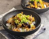なすと豚ばらの甘辛丼作り方8写真
