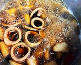 母の豆腐入りイカ大根作り方5写真