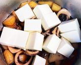 母の豆腐入りイカ大根作り方6写真