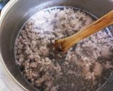 簡単！豚挽き肉と海老のライム風味スープ♪作り方1写真