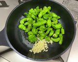 ししとうのガーリック炒め作り方3写真