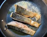 Garlic Caper Salmon作り方4写真