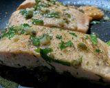 Garlic Caper Salmon作り方8写真