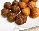 材料2つ♫　超簡単　ふわもち豆腐ドーナツ作り方8写真