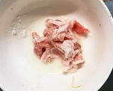 全てレンジもやし入甘辛wソース味甘酢酢豚作り方1写真