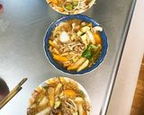 全てレンジもやし入甘辛wソース味甘酢酢豚作り方15写真