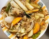 全てレンジもやし入甘辛wソース味甘酢酢豚作り方16写真