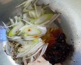 辛味鶏ネギ豆乳坦々麺作り方2写真