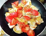 ぷりぷり鶏もも肉とトマトの塩胡椒焼き作り方7写真