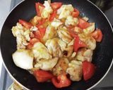 ぷりぷり鶏もも肉とトマトの塩胡椒焼き作り方8写真
