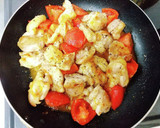 ぷりぷり鶏もも肉とトマトの塩胡椒焼き作り方9写真