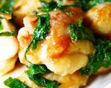 ★ズボラな焼き鳥★串なし！鶏もも肉と白葱作り方16写真