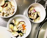 肉無ほんのりシーフード梅パスタ味春雨炒煮作り方9写真