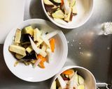 肉無ほんのりシーフード梅パスタ味春雨炒煮作り方10写真