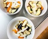 肉無ほんのりシーフード梅パスタ味春雨炒煮作り方12写真