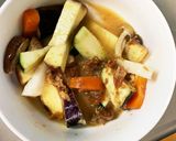 肉無ほんのりシーフード梅パスタ味春雨炒煮作り方13写真