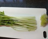 梅干と水菜のシャキシャキ漬け作り方1写真
